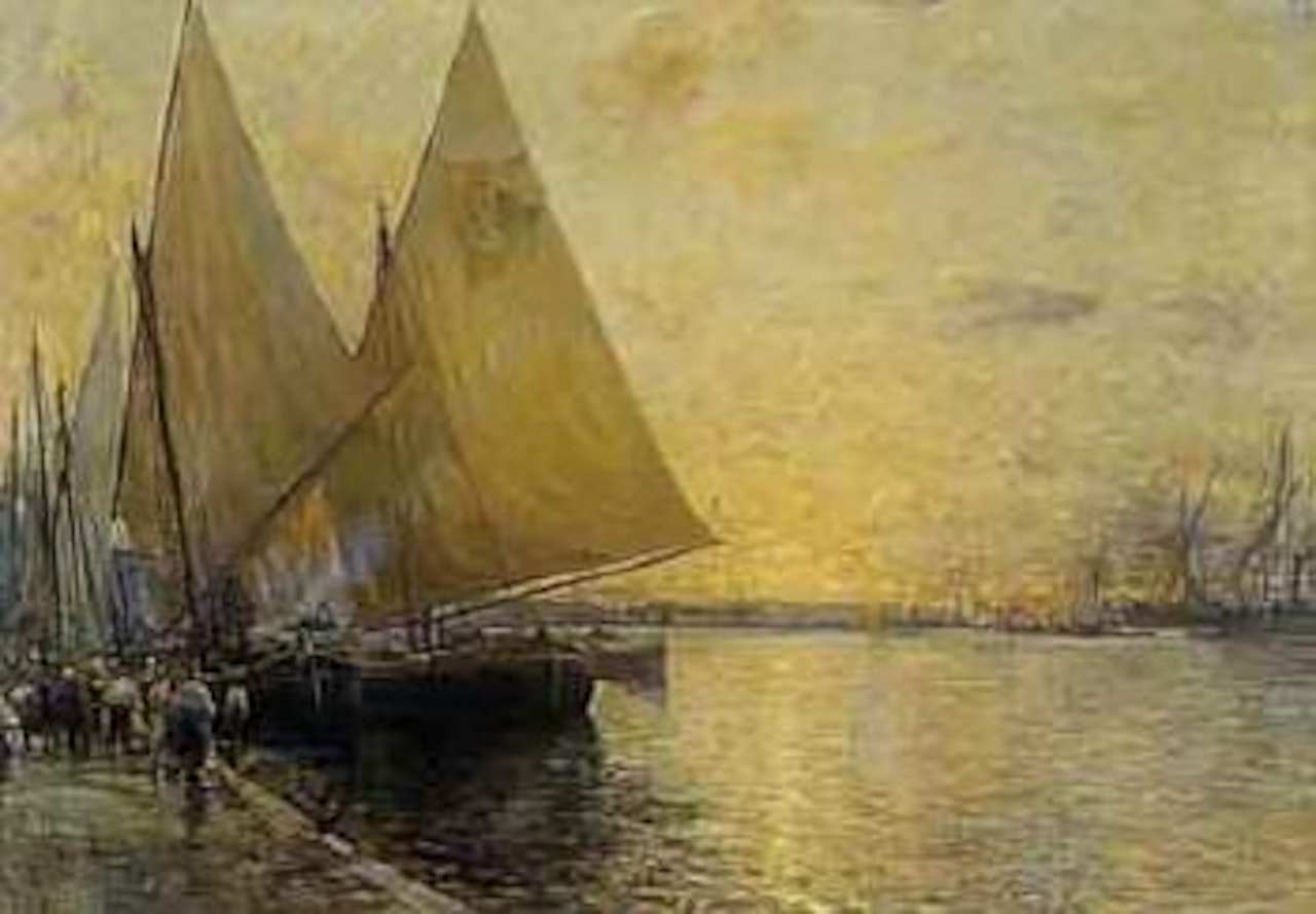 Vele a Napoli by Fausto Pratella