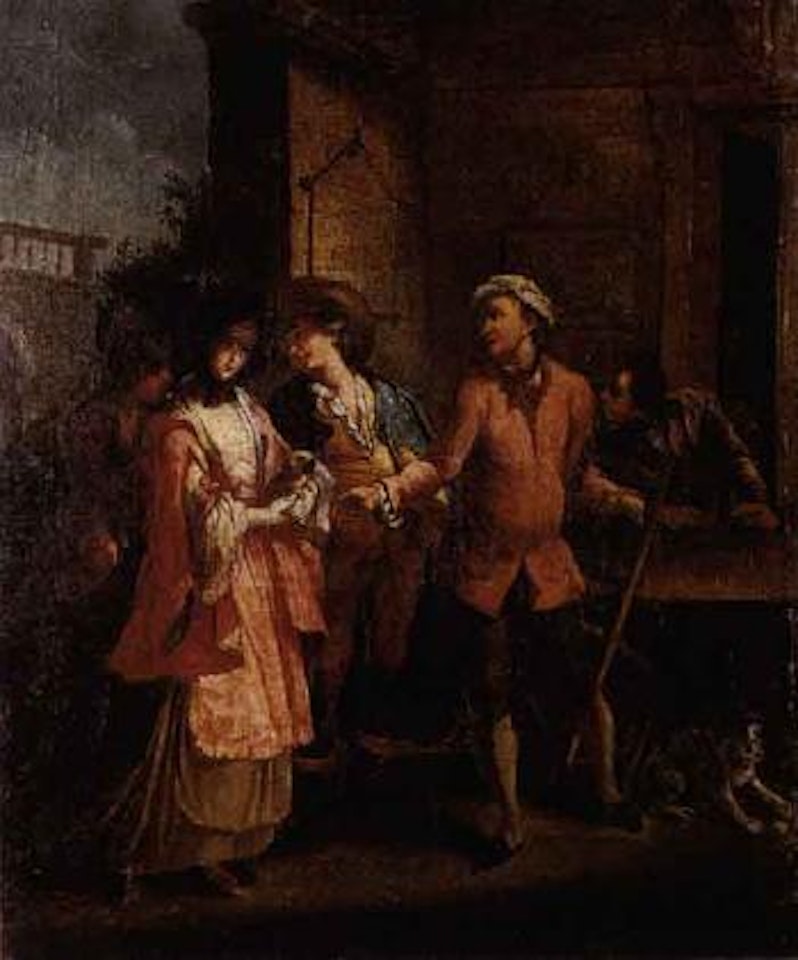 Genre scene by French School