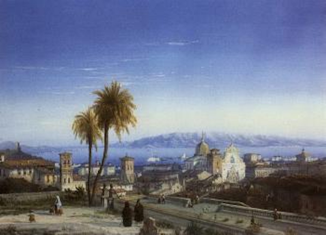 View of Messina by Carlo Bossoli