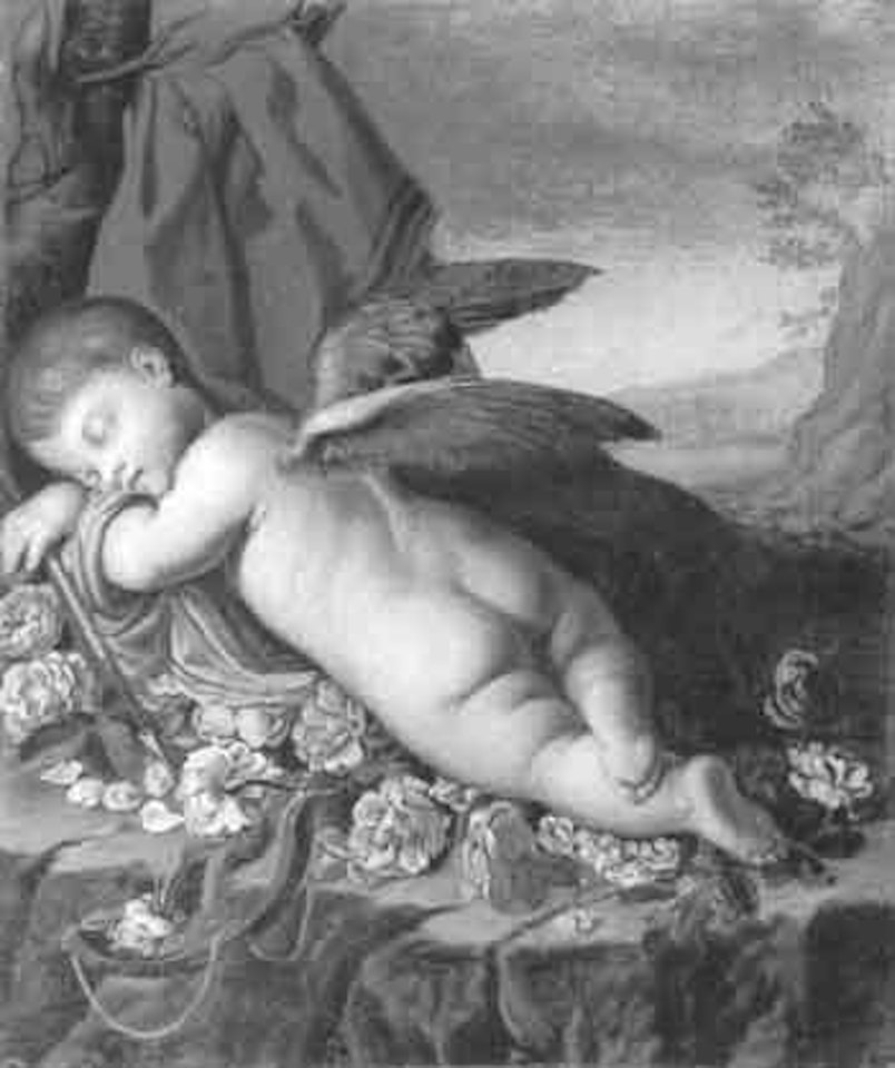 Amor dormiente by Venetian School
