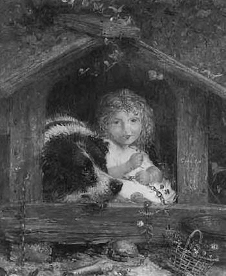 In the dog house by Joseph Henry Sharp