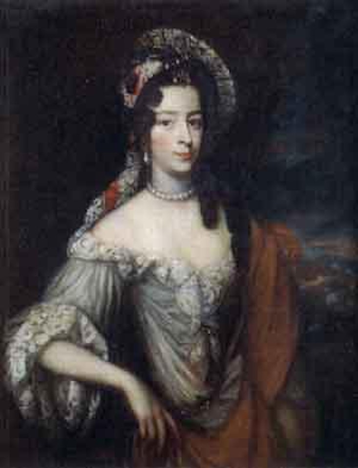 Portrait of young noblewoman by German School