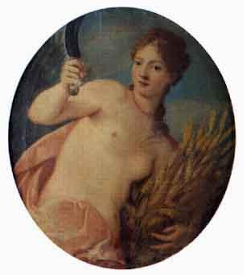 Allegory of summer by Italian School