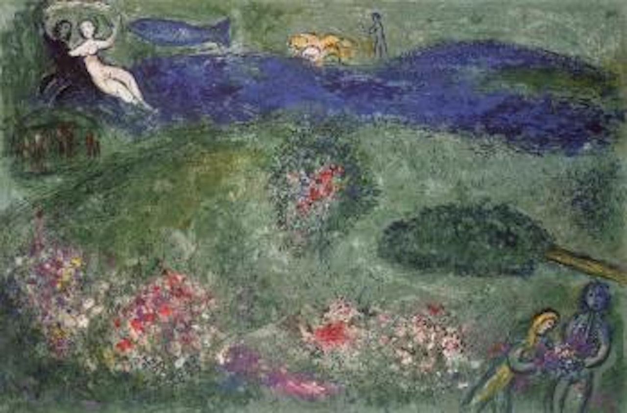 Longus. Daphnis and Chloe by Marc Chagall