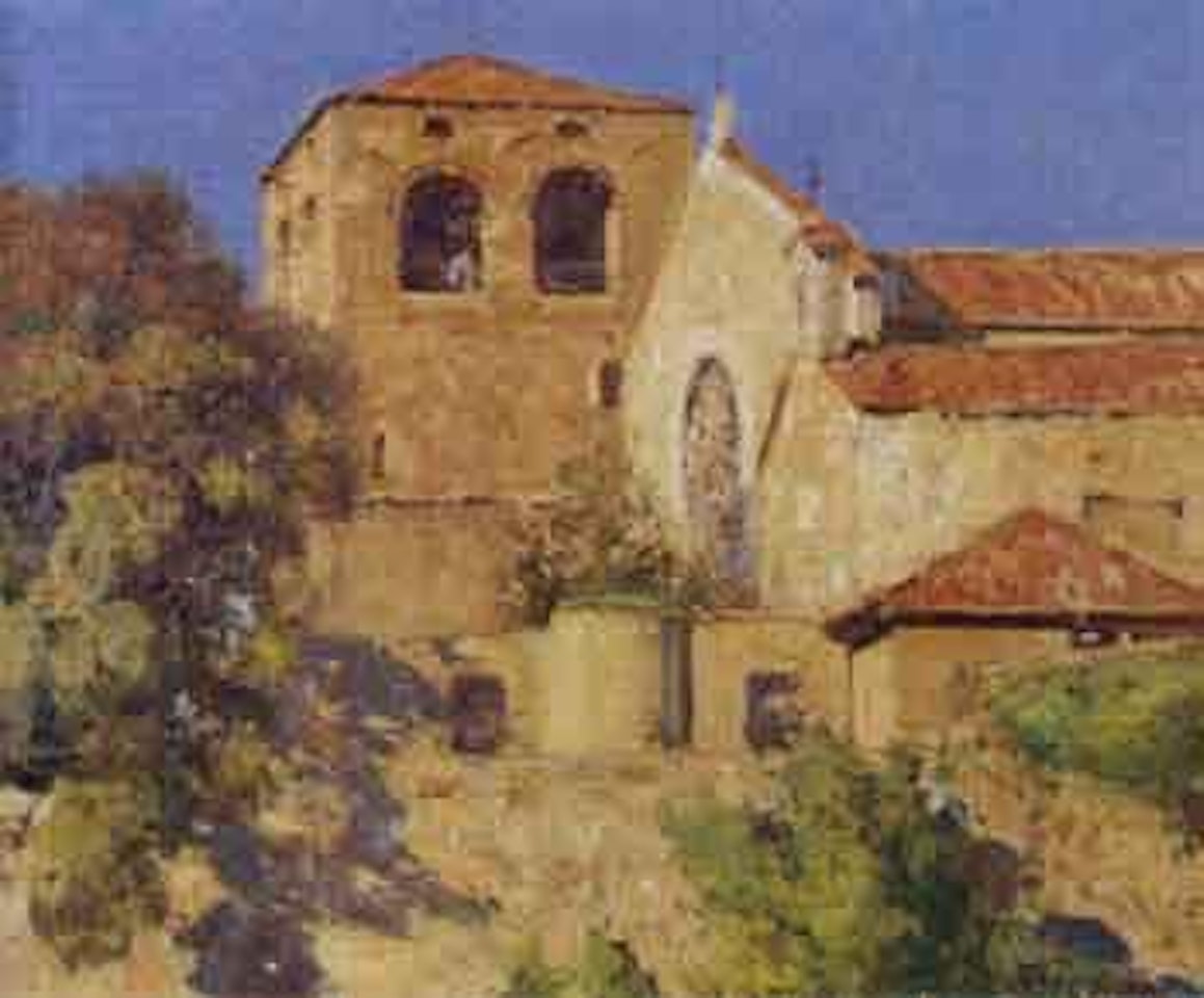View of San Giusto by Ugo Flumiani