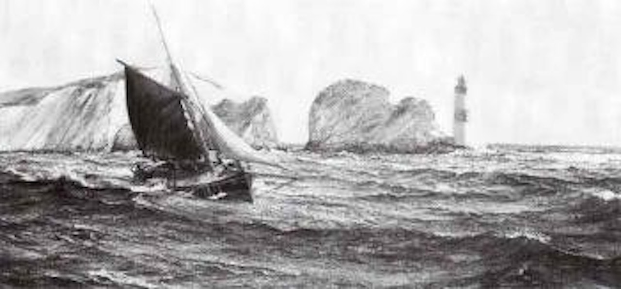 The Needles by Montague Dawson