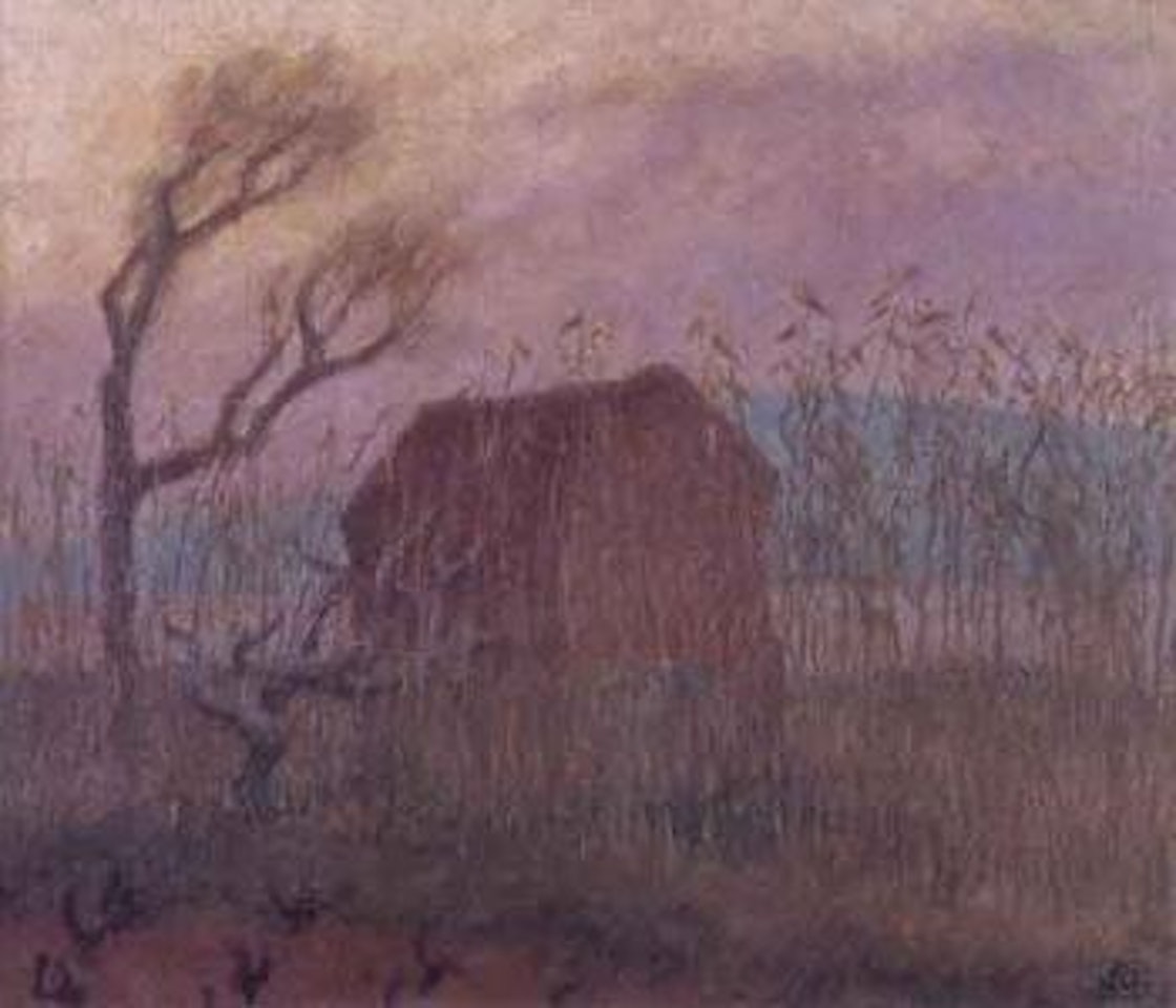 The Red House, Le Lavandou by Rupert Charles Wulsten Bunny