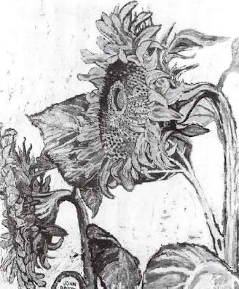 Sunflowers by John Bratby