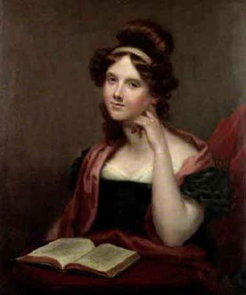 Portrait of lady, possibly Lady Cecilia Gore by English School