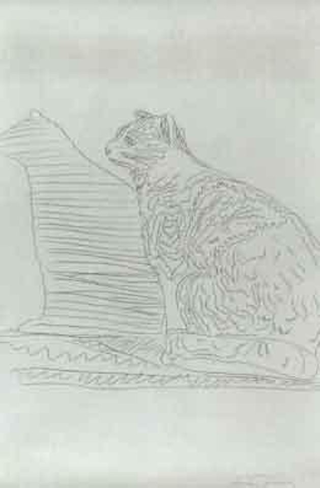 Cat by Andy Warhol