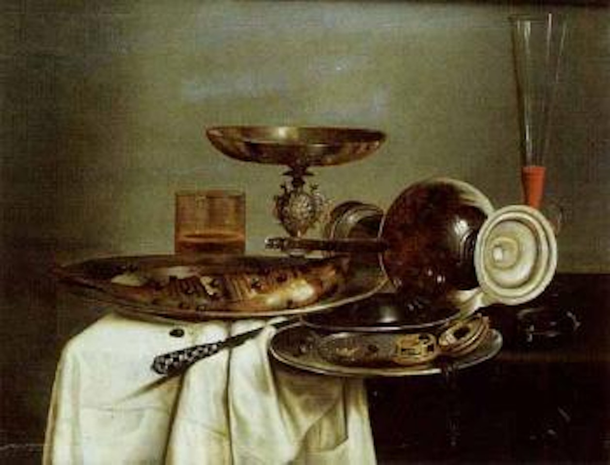 Still life with precious objects by Flemish School