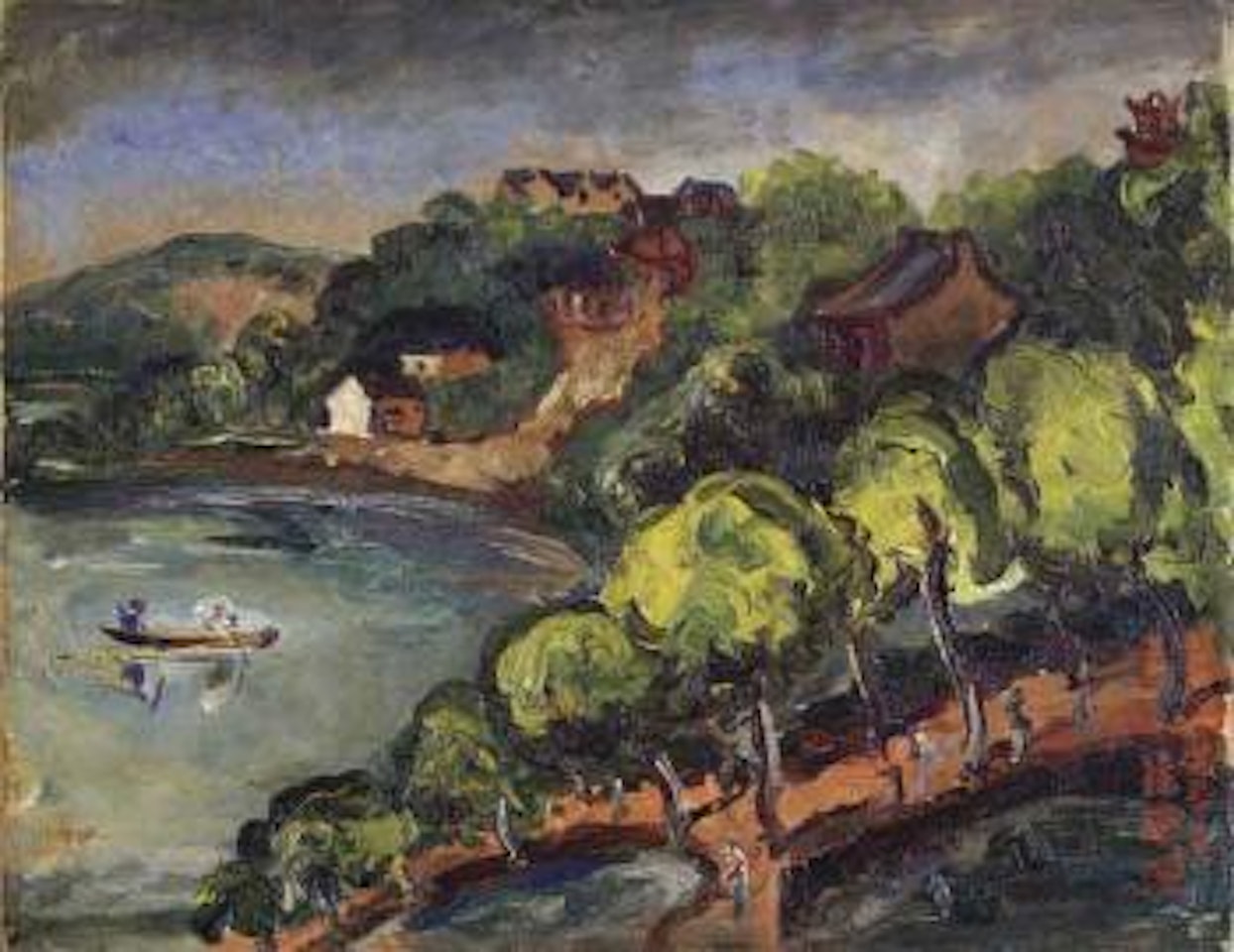 By the summer lake by Chen Cheng-Po