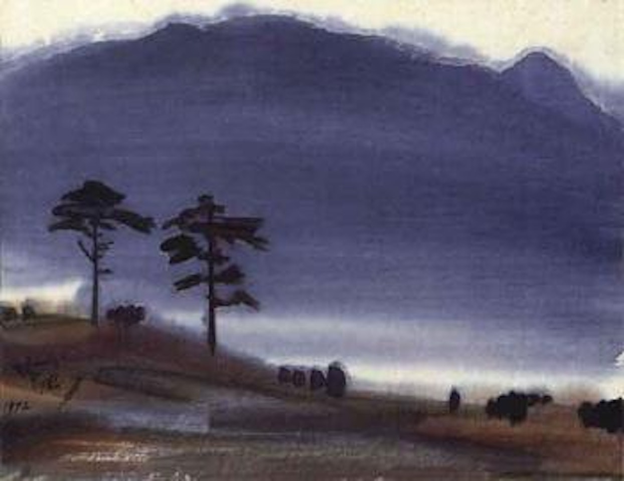 Spring landscape by Xi Dejin