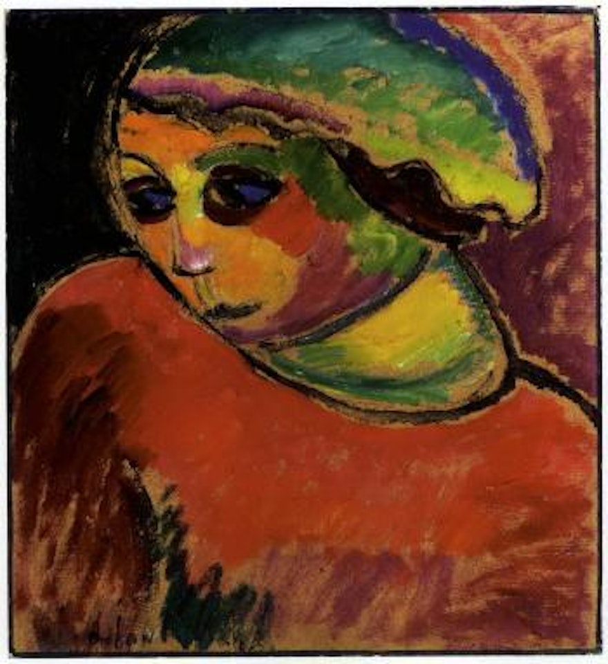 Grune Haube by Alexej von Jawlensky