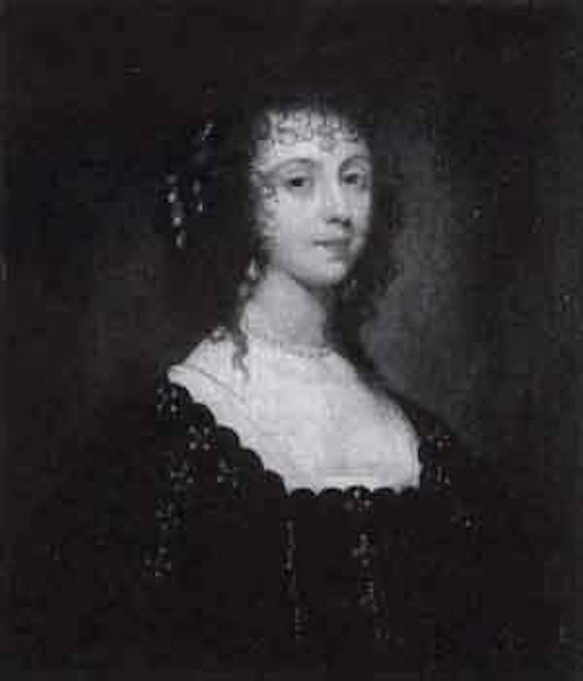Portrait of Henrietta Maria, daughter of Henrik IV by Sir Peter Lely