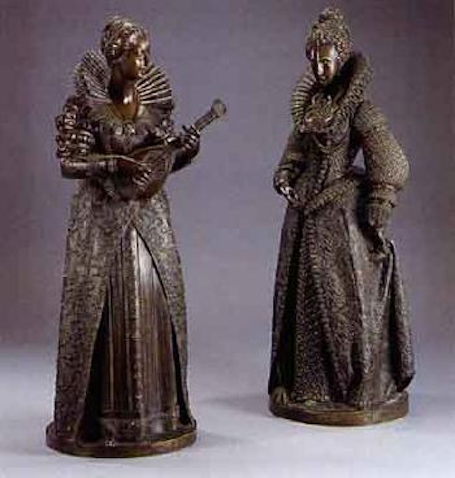 Queen Elizabeth I. Mary Queen of Scots by Albert-Ernest Carrier-Belleuse