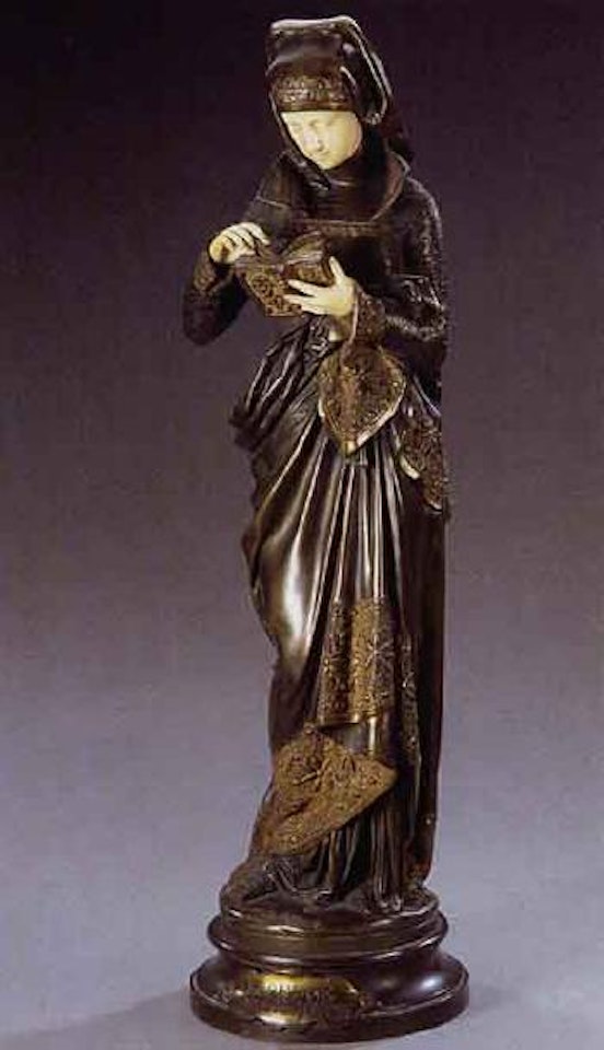 La liseuse by Albert-Ernest Carrier-Belleuse