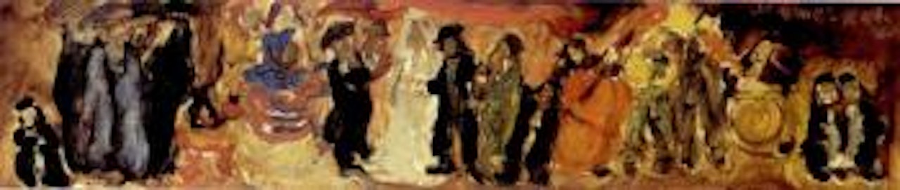 Jewish wedding by Emmanuel Mané-Katz
