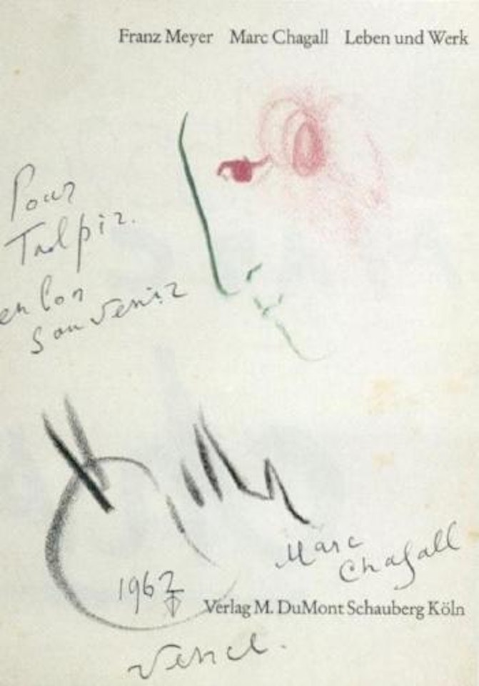 Self portrait by Marc Chagall