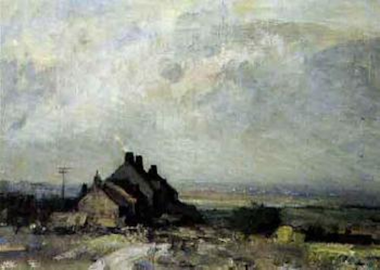 The edge of the marsh, Norfolk by Edward Seago