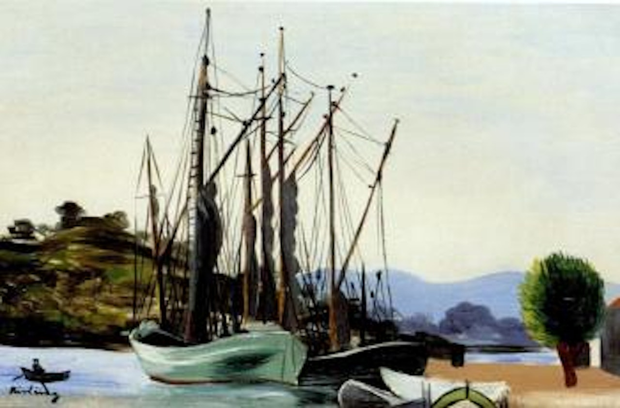 St. Mandrier by Moïse Kisling