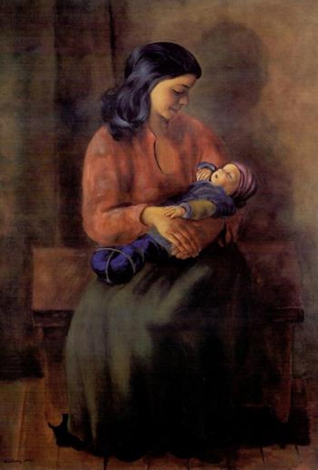 Maternite by Moïse Kisling