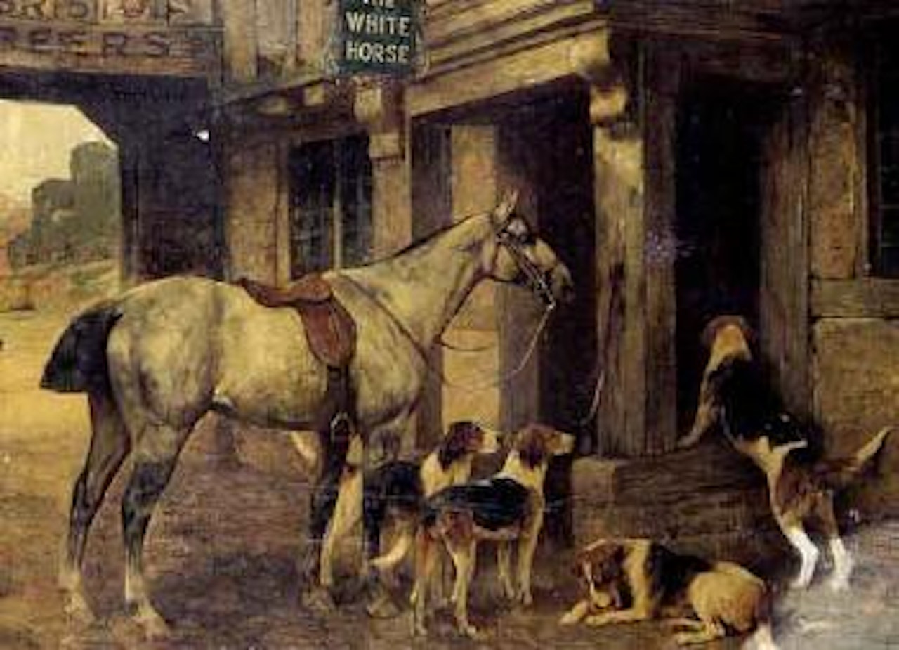 Waiting for master by Arthur Wardle