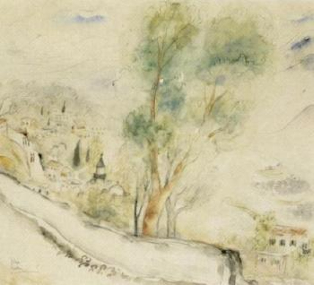 View of Safed by Reuven Rubin