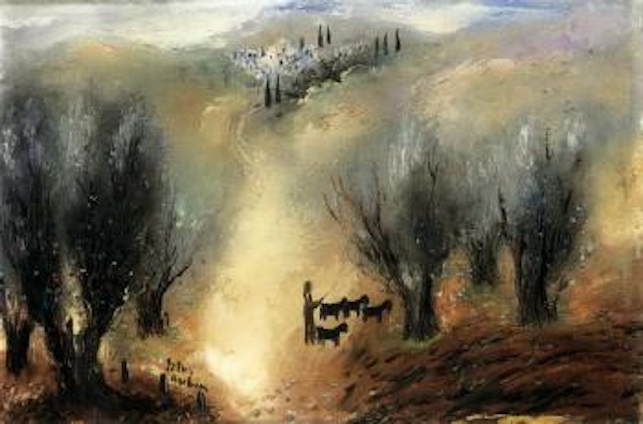 Near Rama by Reuven Rubin