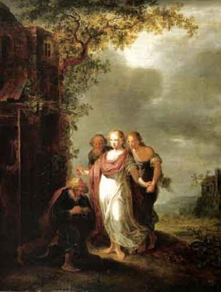 Annunciation to Abraham by Januarius Johann Rasso Zick