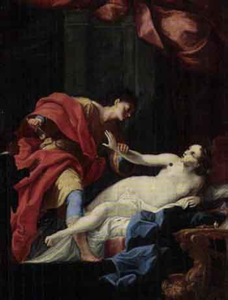 Rape of Lucretia by Simon Vouet