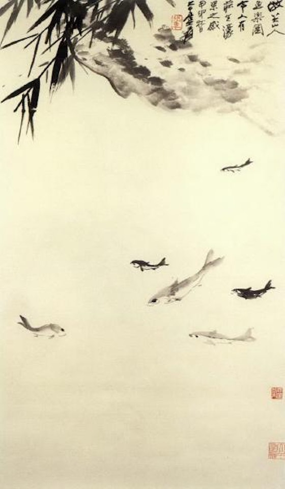 Joy of fish by Zhang Daqian