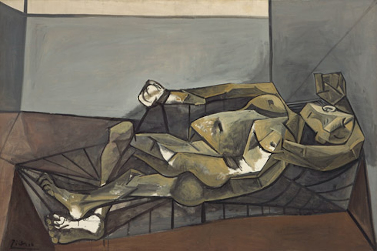 Nu couche by Pablo Picasso