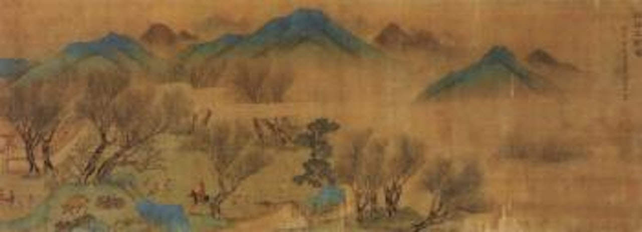 Going up-river at the Qingming Festival by Chinese School