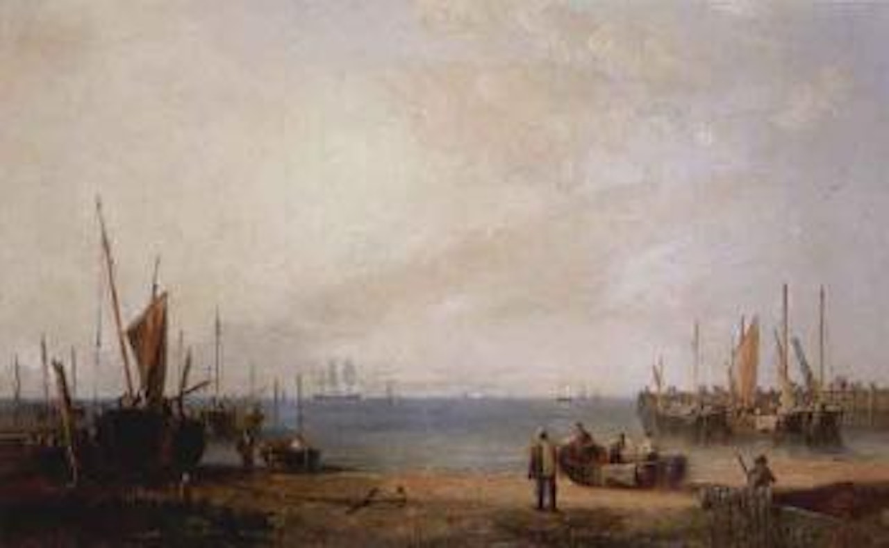 Scarborough looking across South Bay by John Wilson Carmichael