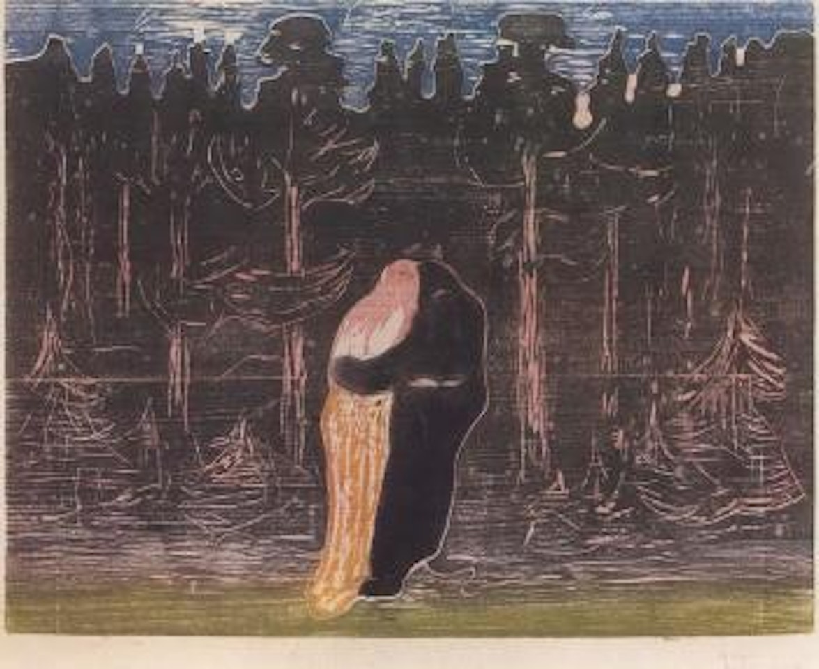 Zum Walde by Edvard Munch