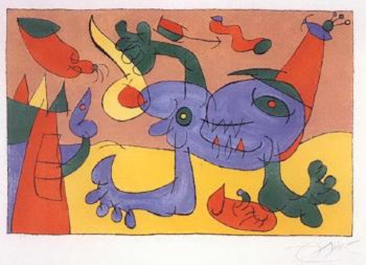 Alfred Jarry. Ubu roi by Joan Miró