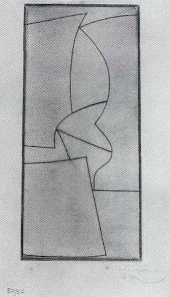 Complicated forms - Lafranca 48 by Ben Nicholson, O.M.