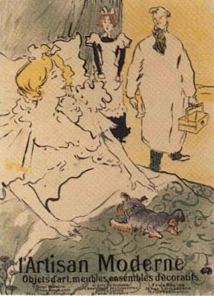 L'artisan moderne by Henri de Toulouse-Lautrec