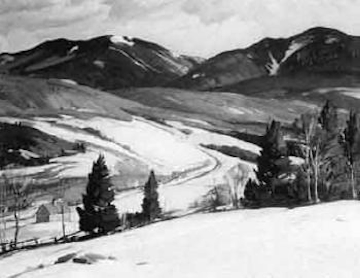 Twin Mountains, New Hampshire by Aldro Thompson Hibbard