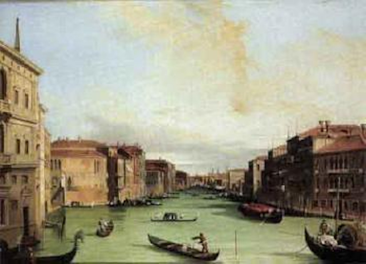 Grand Canal, Venice looking North-East by Canaletto