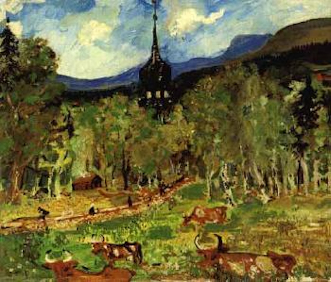 Landscape from Delsbo by Sven Erixson
