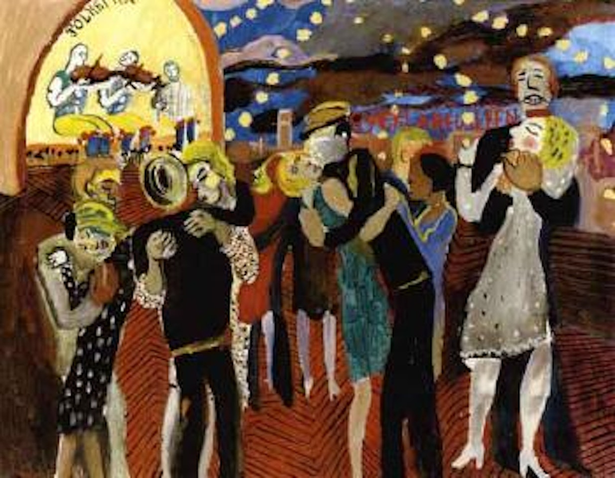 Couples dancing, Polketten, Gothenburg by Sven Erixson