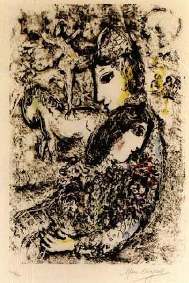 Les enchanteurs by Marc Chagall