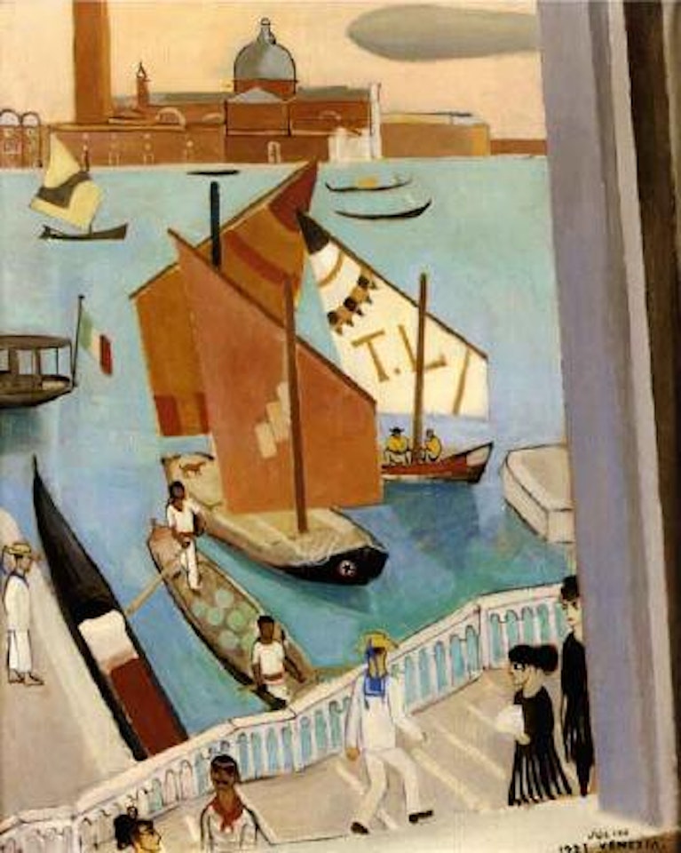 Venetian scene by Einar Jolin