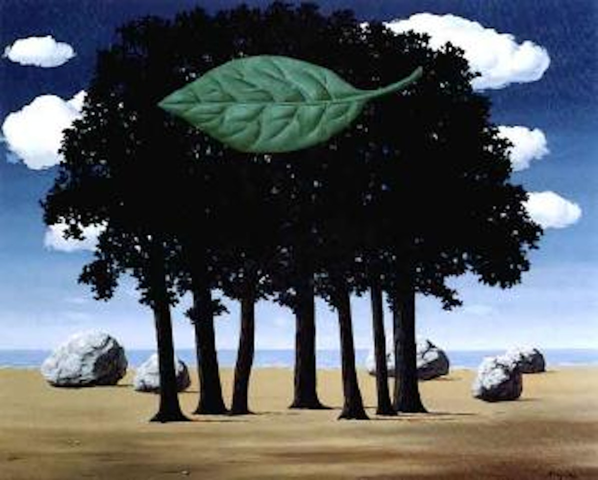 Les tables de la loi by René Magritte