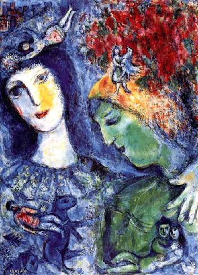 Le voyage by Marc Chagall