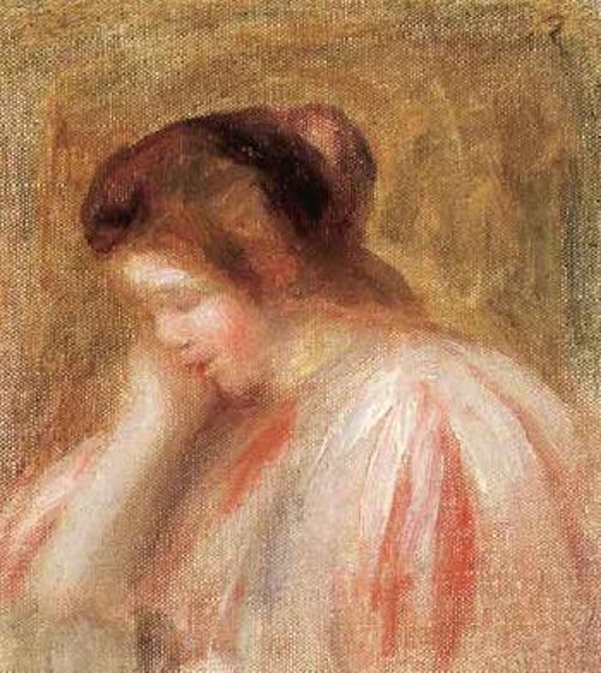 Portrait de jeune femme by Pierre-Auguste Renoir