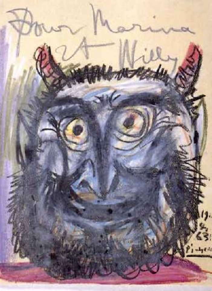 Tete de diable by Pablo Picasso