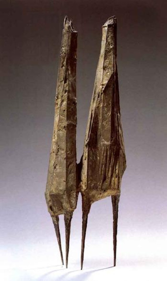 Boy and girl II by Lynn Chadwick